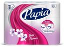 Туалетная бумага Papia Bali Flower 3 слоя, 12 рулонов