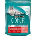Корм Purina ONE для стерилизованных кошек с лососем и пшеницей 200г