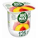 Биойогурт BioMax Двойное действие Персик 2,2%, 125 г