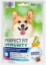 Лакомство для собак Immunity с говядиной и экстрактом бархатцев Perfect Fit 90г