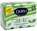 Крем-мыло Duru 1+1 С антиоксидантами Зелёный чай, 4х80 г