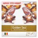 Конфеты GOLDEN SEA шоколадные ракушки, 250 г