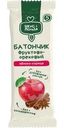 Батончик фруктово-ореховый Вкус & Польза Яблоко-корица 35г