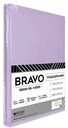 Пододеяльник евро Bravo поплин цвет: сиреневый, 205×215 см