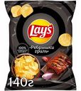 Чипсы Lay's Рёбрышки гриль, 140 г