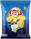 Чипсы Lay's картофельные, сметана и лук, 90 г
