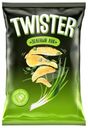 Чипсы Twister Картофель хрустящий  Зеленый лук 130г