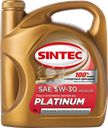 Масло моторное SINTEC Platinum 7000 5W-30 A3/B4 SL/CF, синтетическое, 4л