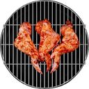 Крылья куриные в остром маринаде 5 перцев,вес