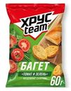 Сухарики Хрусteam Багет томат и зелень 60г