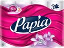 Бумага туалетная PAPIA Bali Flower 3-слоя, 12шт