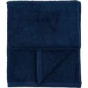 Полотенце махровое, цвет: тёмно-синий, 70×140 см