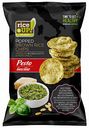 Чипсы из воздушного бурого риса Rice up! Песто, 60 г