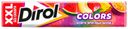 Жевательная резинка Dirol Colors XXL ассорти фруктовых вкусов 14 шт 19 г