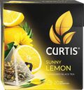 Чай Curtis Sunny Lemon черный, 20 пирамидок, 34 г