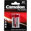 Батарейка алкалиновая Camelion Plus 6LR61, 1шт.