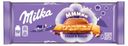 Шоколад Milka молочный с шоколадной и молочной начинкой и печеньем, 300 г