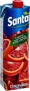 Напиток сокосодержащий Santal красный сицилийский апельсин 1л