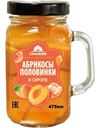 Абрикосы Countree половинки в сиропе, 470г