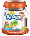 Пюре фруктовое Агуша Первая ложка Груша-яблоко с 5 месяцев, 115 г