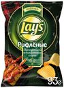 Чипсы картофельные Lay's Лангустины в пикантном соусе рифленые, 93г