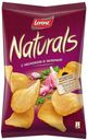 Чипсы картофельные Naturals с чесноком и зеленью, Lorenz, 100 г