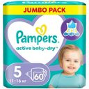 Подгузники Pampers Active Baby-Dry р.5 11-16кг, 60шт
