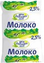 Молоко Любимый город 2.5% БЗМЖ 900г