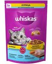 Сухой корм для стерилизованных кошек Whiskas Подушечки с курицей, 350г