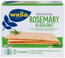 Хлебцы пшеничные Wasa Delicate Crisp с розмарином и морской солью 190 г