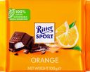 Шоколад темный RITTER SPORT с помадной начинкой, 100г