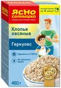 Хлопья овсяные Ясно Солнышко Геркулес требуют варки 450 г