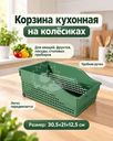 Корзина кухонная на колёсиках, Violet, в ассортименте