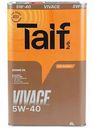 Моторное масло синтетическое Taif Vivace 5W-40, 4 л
