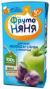 Нектар «ФрутоНяня» яблочно-сливовый с мякотью с 5 мес., 200 мл