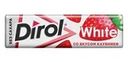 Жевательная резинка Dirol White со вкусом клубники, 14г