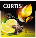 Чай черный КЕРТИС, Санни лемон, 20 пакетиков