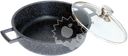Жаровня HOMECLUB Marble 28см, литой алюминий, стеклянная крышка, 4.3л Арт. HC-28ST