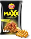 Чипсы Lay's MAXX куриные крылышки барбекю, 145 г