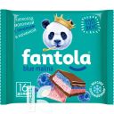 Шоколад FANTOLA с начинкой со вкусом Blue Malina и печеньем 60г