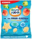 Мини-хлебцы рисовые «ФрутоНяня» с яблоком персиком и пребиотиком, 30 г