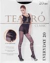 Колготки женские Teatro Everyday цвет: nero/чёрный размер 4, 20 den