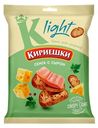 Сух.Кириешки Light рж. 80г Семга с сыром