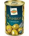 Оливки Глобус с анчоусом, 300г