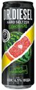 Пивной напиток Doctor Diesel Хард Зельцер нефильтрованный осветленный лимонад-арбуз-грейпфрут 4,5% 330 мл