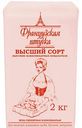 Мука пшеничная Французская штучка хлебопекарная, 2 кг