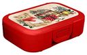 Ланчбокс пластиковый с декором Игрушки, цвет красный, 850мл