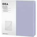Простыня на резинке Василиса Idea перкаль цвет: деним , 160×200×25 см