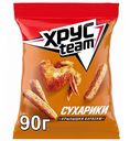 Сухарики ХрусTeam к пенному Крылышки барбекю, 90 г