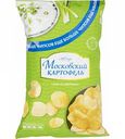 Чипсы Московский картофель со вкусом Лука и сметаны, 225 г